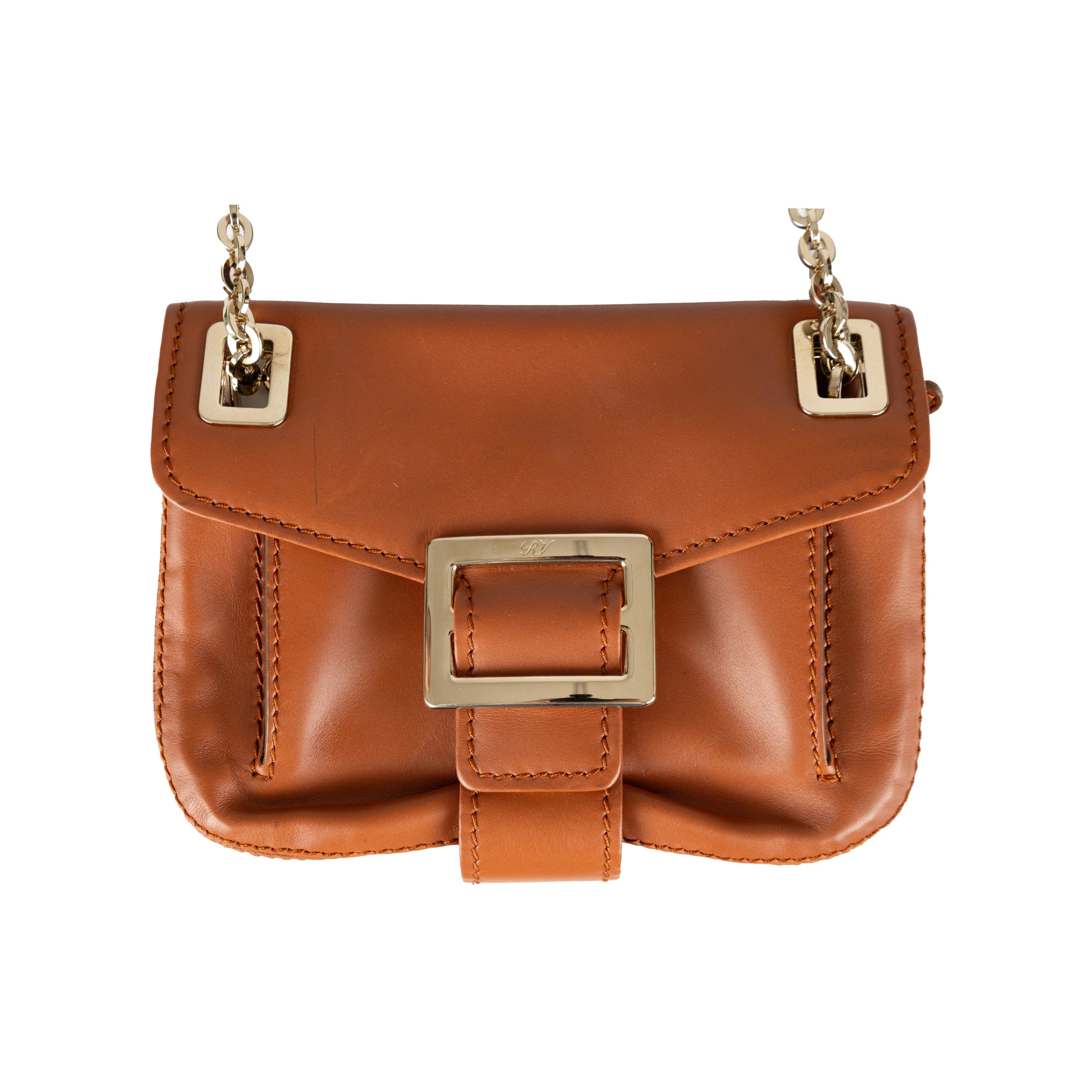Roger Vivier Metro Shoulder Bag - '10s | Shop Simon