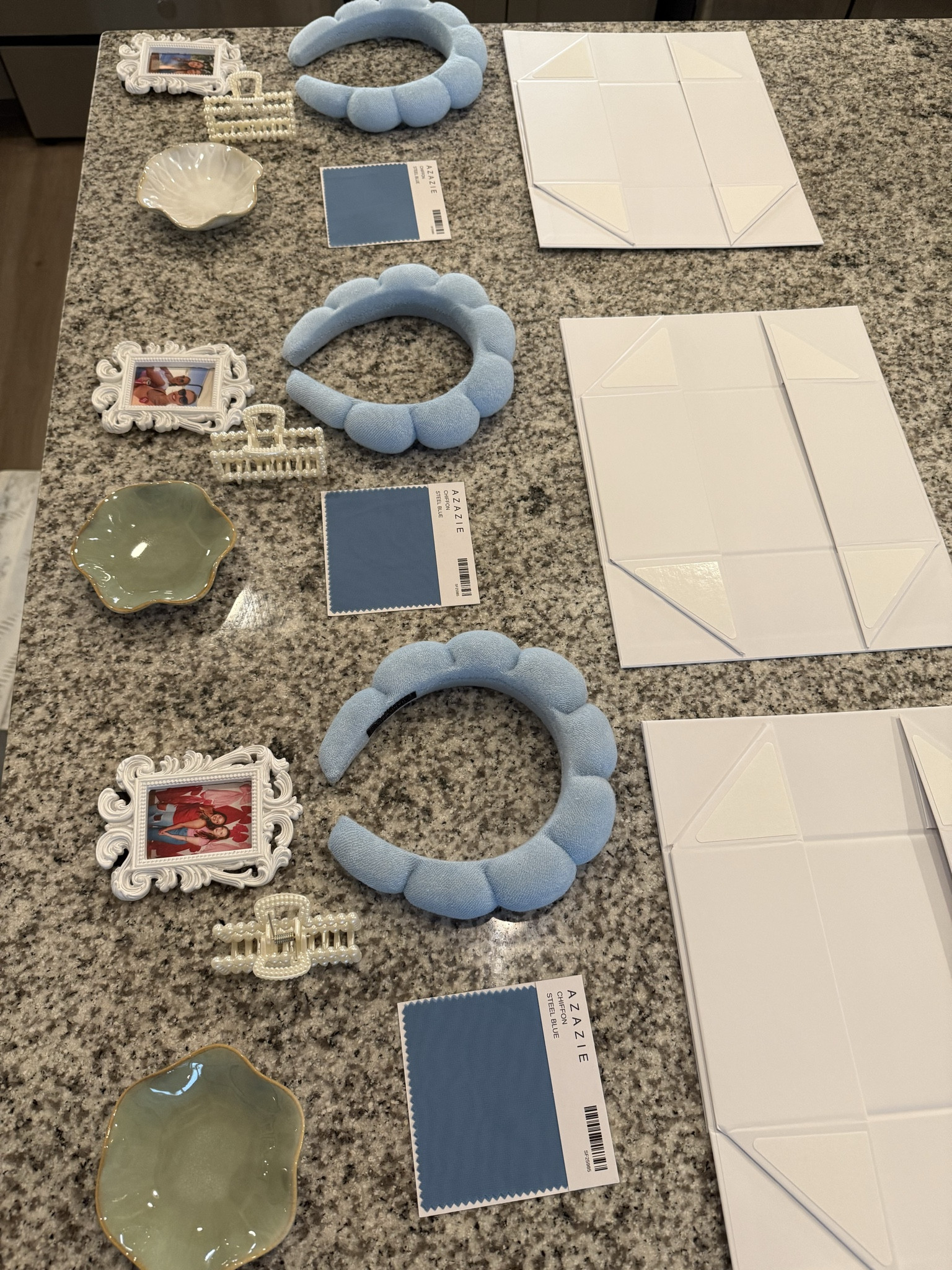 Build my bridesmaids proposal boxes with me 🤍💍

I have been looking forward to building these boxes since we got engaged! Finally got them all handed out to my girls and wanted to share for inspiration! 

#bridetobe #bridesmaidproposals #maidofhonor #bridalstyle #2026bride #weddingplanning #engagement #bridal #proposalboxes 

#LTKStyleTip #LTKSeasonal #LTKWedding