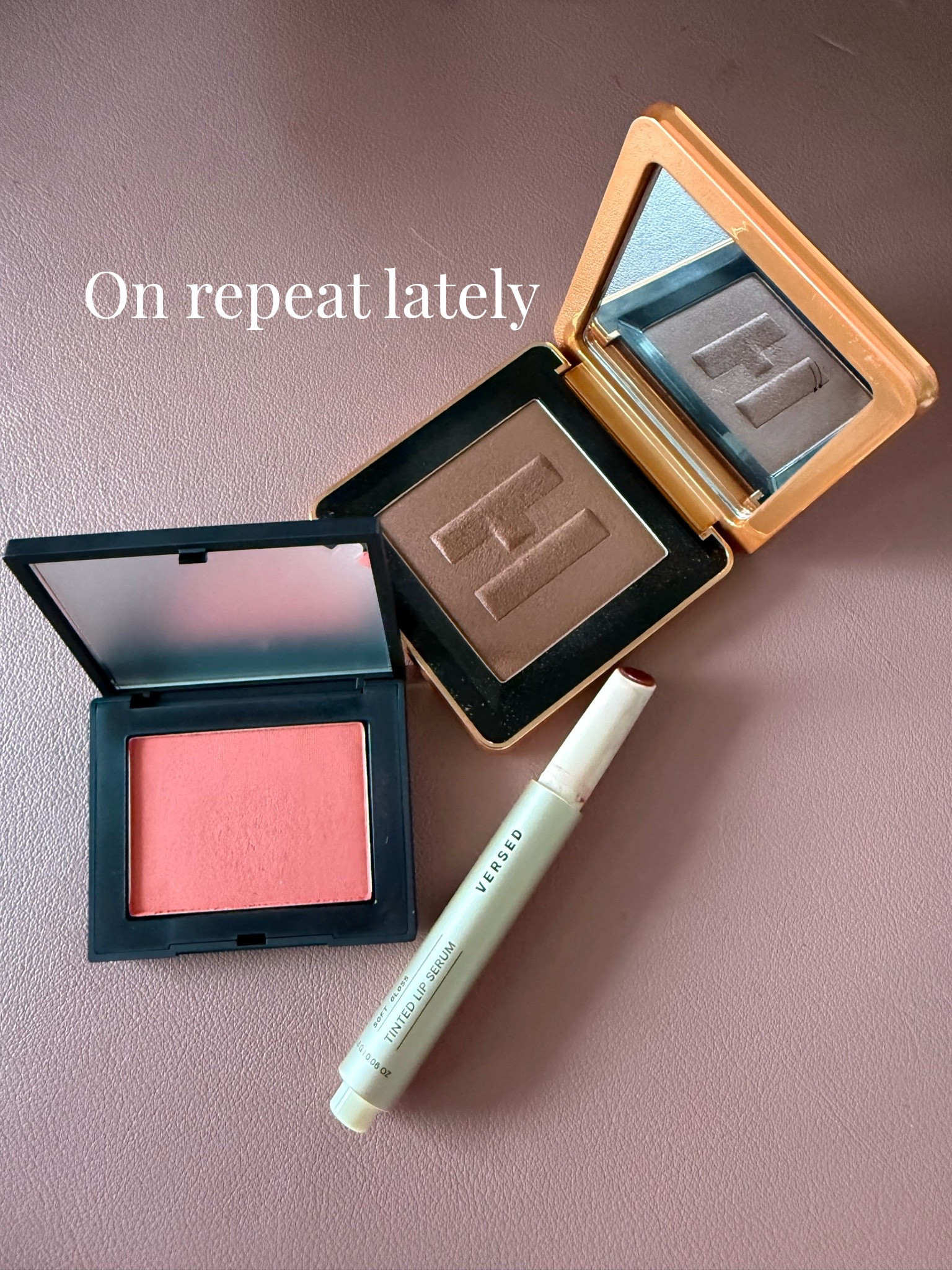 Everyday Makeup Loves!
Long wearing powder blush: Obsession
Talc free Bronzer: Acacia Ember (medium deep)
Tinted Lip Serum: Gem

#LTKBeauty #LTKmorningroutine #LTKgrwm
