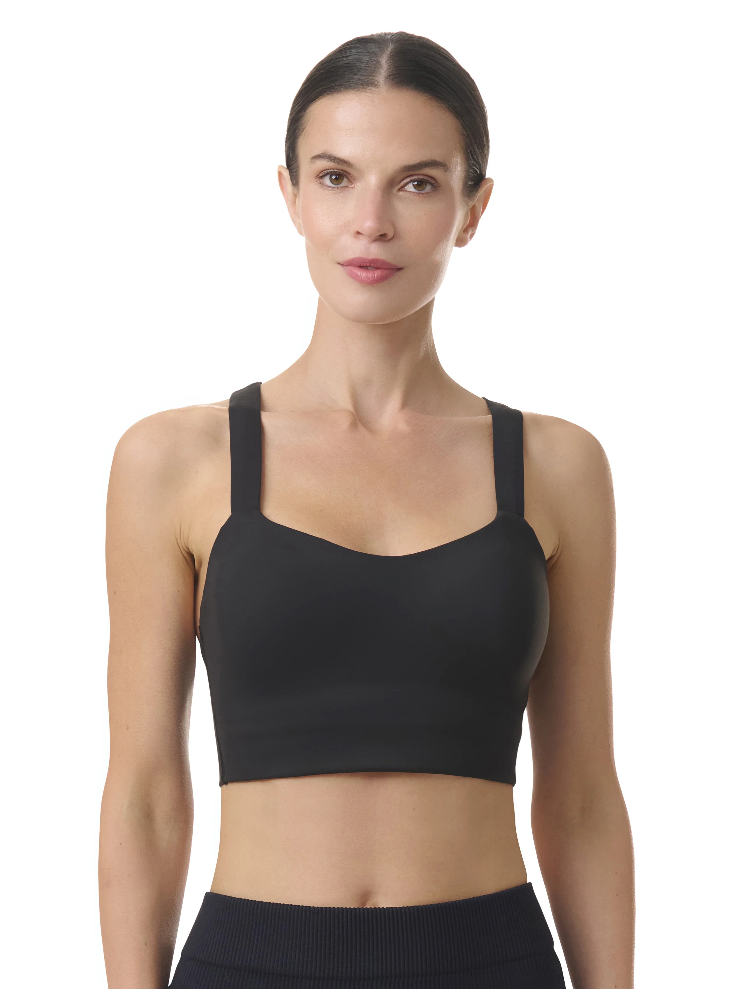 Avia Women's Longline Strappy Back Sports Bra, Sizes XS-XXXL | Walmart (US)