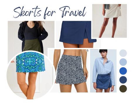Skorts make a versatile addition to any travel wardrobe. They make great Mother’s Day gifts as well  

#LTKtravel #LTKover40 #LTKGiftGuide