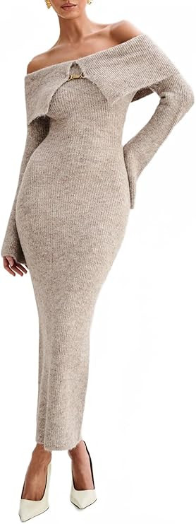 Maxi Dress Sweater Dress 2025 | Amazon (US)