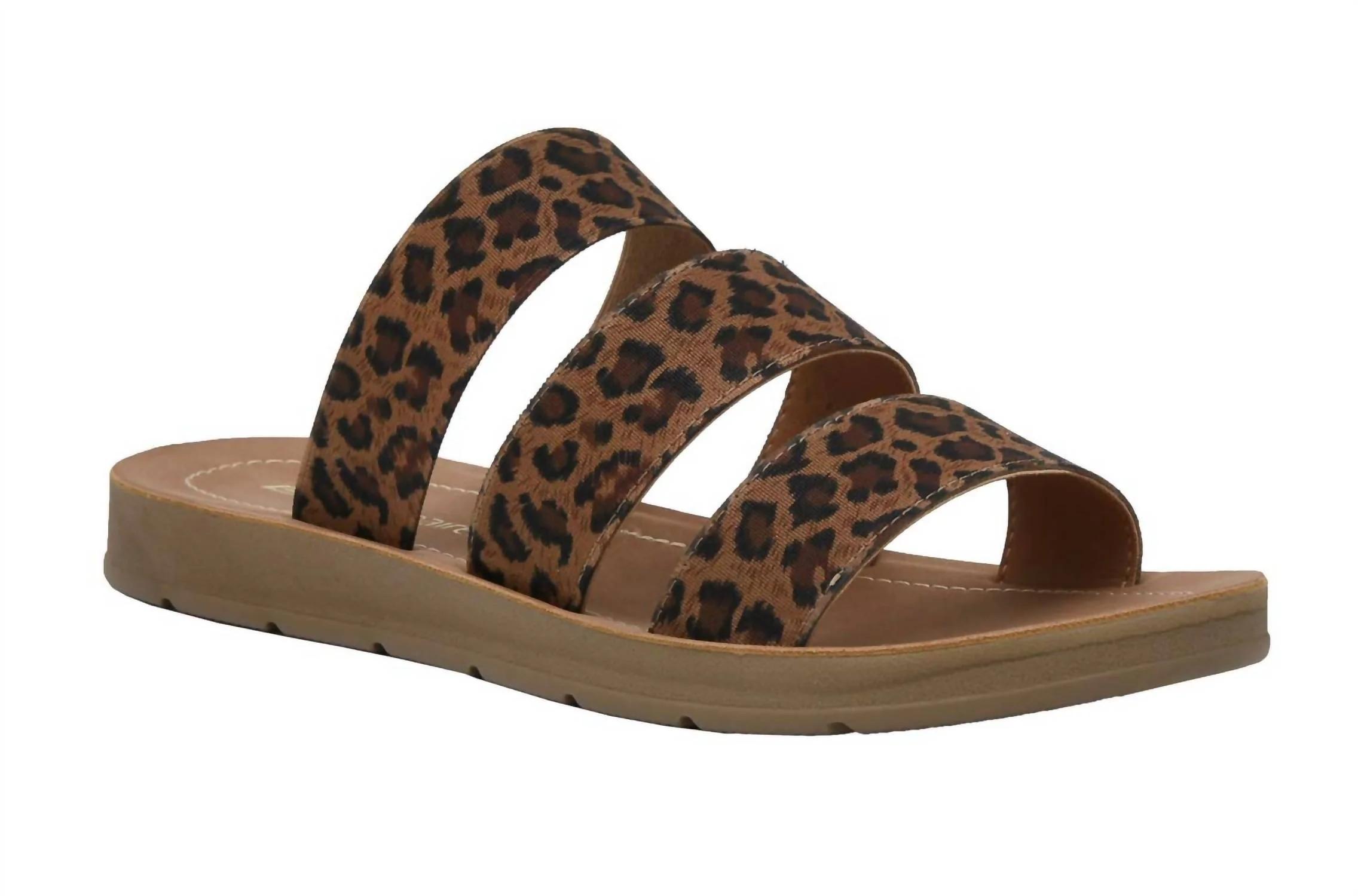 Women's Indy Band Sandal In Leopard | Shop Simon