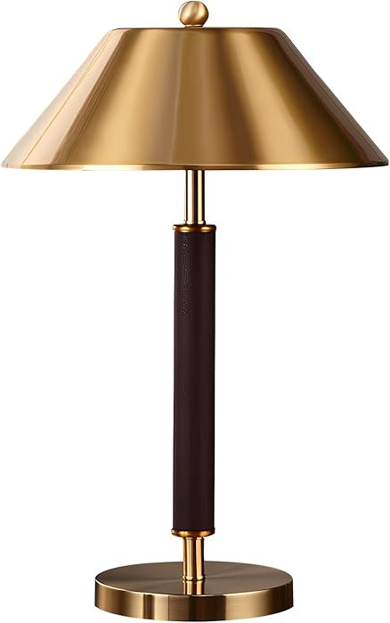 SOMINA Modern Metal Table Lamp with Fabric Shade Adjustable Arm E27 Base Eye Protection for Offic... | Amazon (US)