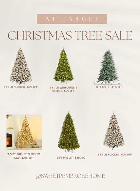Christmas tree sale at Target! #targetsale #christmastree #flockedtree 

#LTKsalealert #LTKHoliday #LTKSeasonal