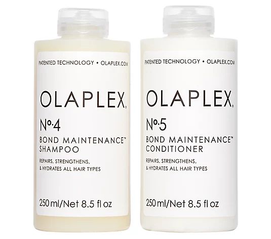 Olaplex Bond Maintenance No.4 Shampoo & N.5 Conditioner - QVC.com | QVC