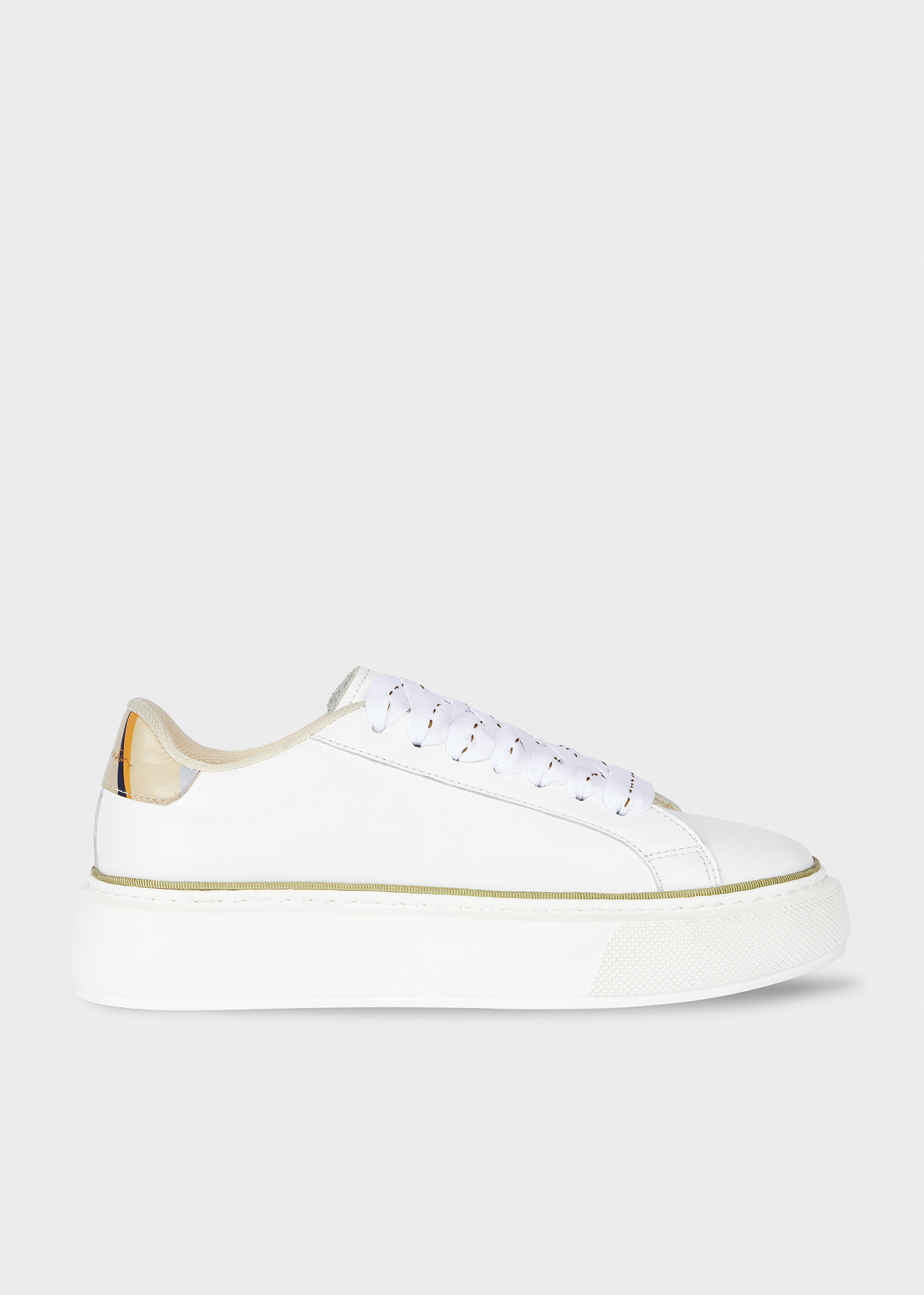 Women's White Leather 'Guppy' Platform Trainers Paul Smith | Paul Smith (Global)