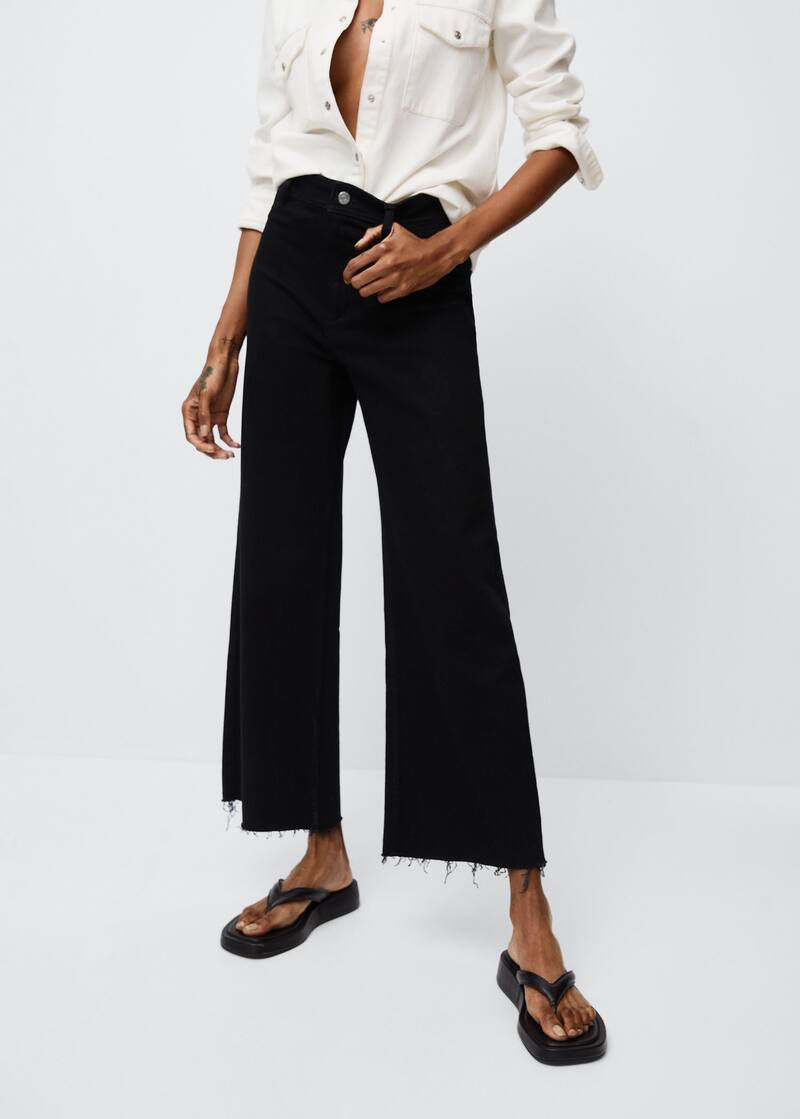 Search: Wide leg black jeans (35) | Mango USA | MANGO (US)