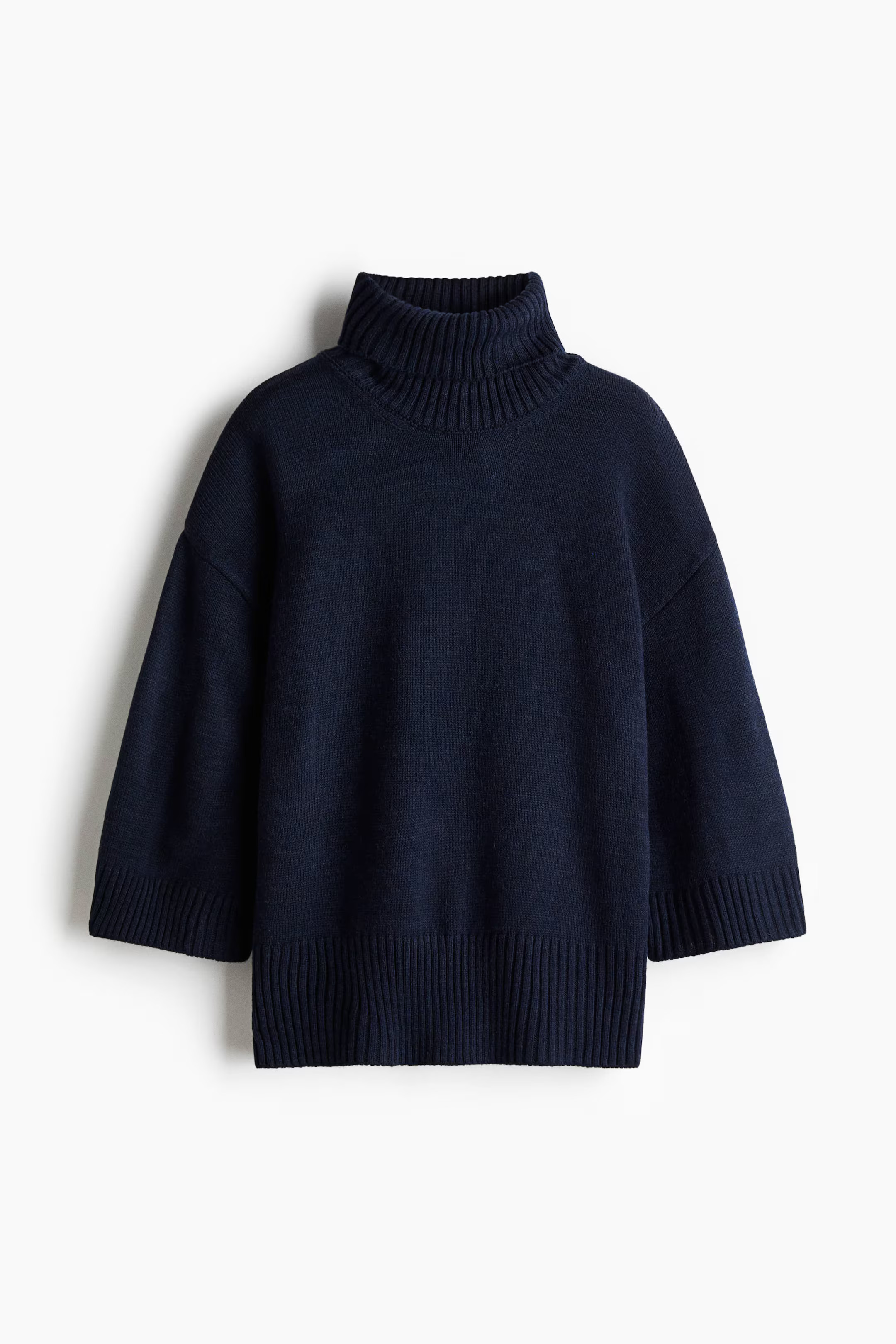 Fine-Knit Turtleneck Sweater | H&M (US + CA)