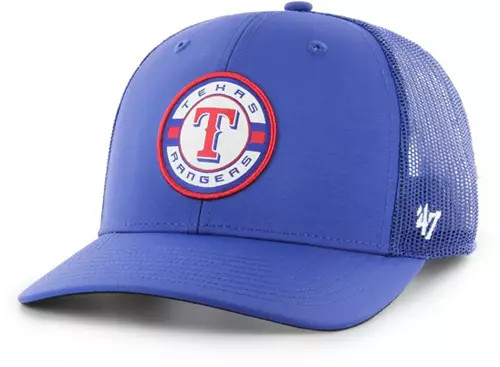 '47 Men's Texas Rangers Royal Berm Trucker Hat | Dick's Sporting Goods | Dick's Sporting Goods