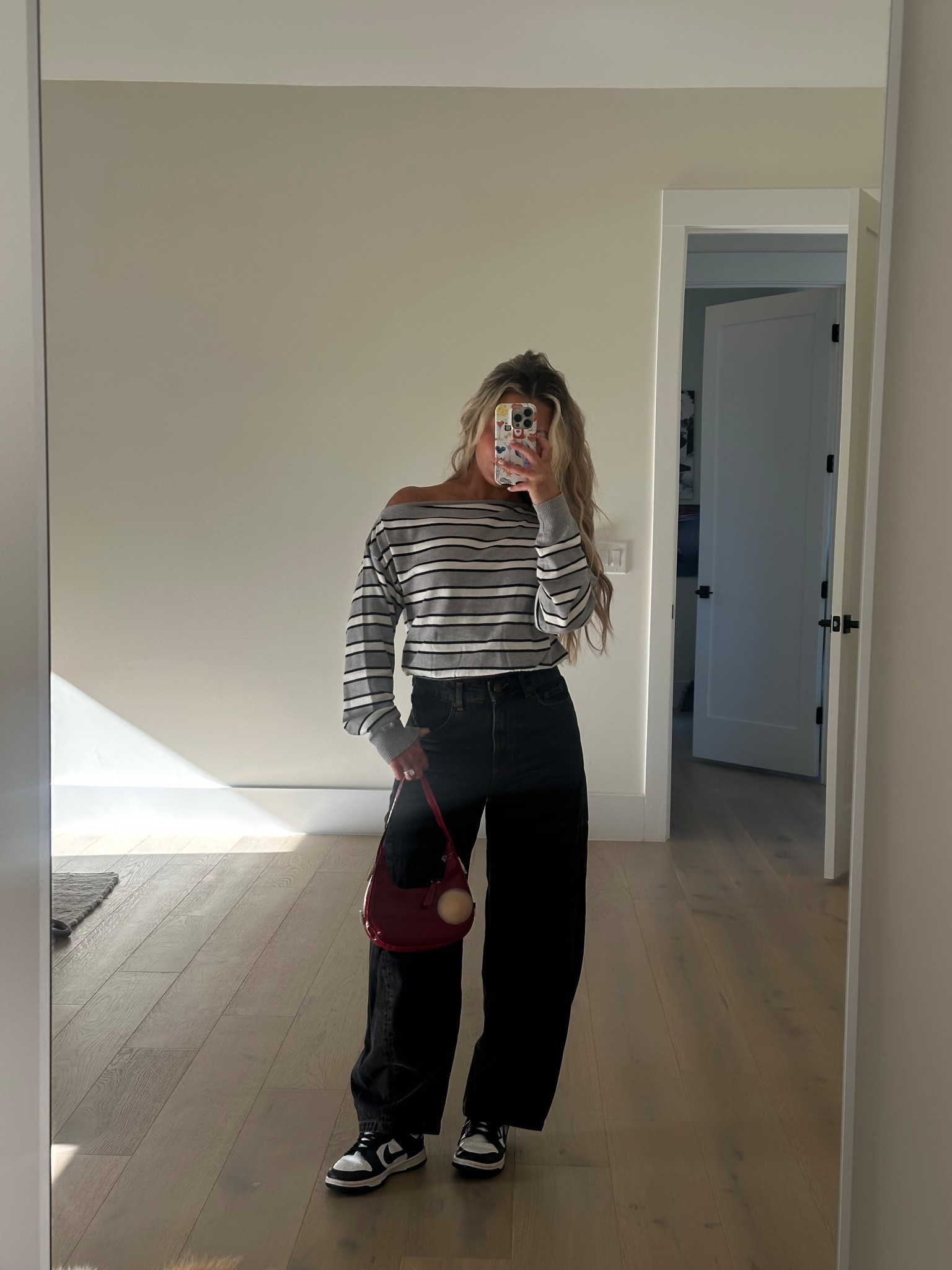 Running errands fit 🖤🩶