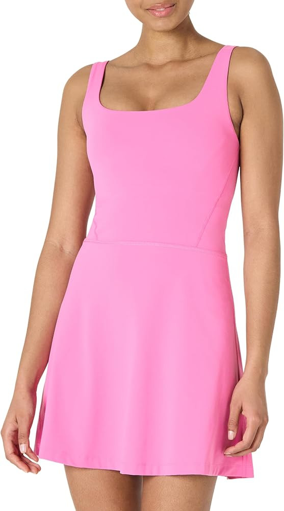 Amazon Essentials Womens Active FormFlex Buttery Soft Tank Tennis Dress with Built-in Bodysuit, B... | Amazon (US)