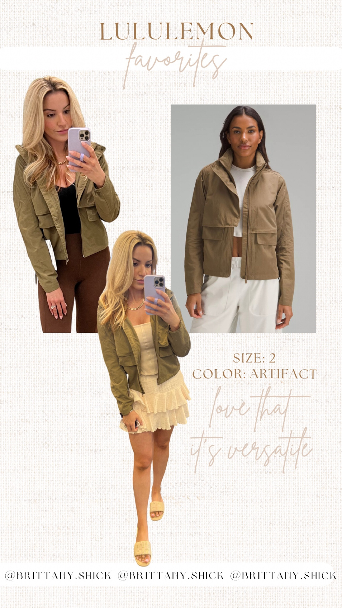 Lululemon New Arrival Fall Always Effortless Jacket Everyday Casual Pilates Princess Yoga Artifact Army Green Brown Black Versatile Capsule Collection Staple

#LTKstyletip #LTKFitness #LTKFind