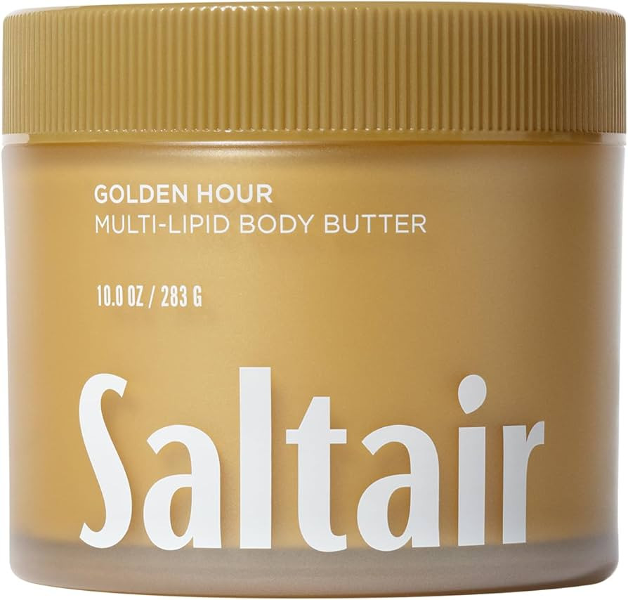 Saltair Multi-Lipid Body Butter - Rich, Nourishing Golden Hour Hydrating Body Cream with Ceramide... | Amazon (US)