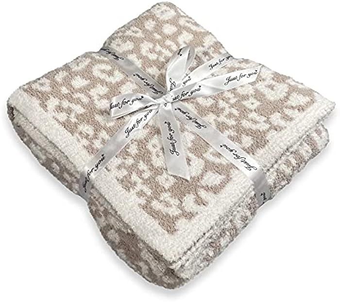 Jazzco Soft Plush Cheetah Print Blanket Cozy Leopard Throw Blanket 71"x51" Lightweight Soft Plush... | Amazon (US)