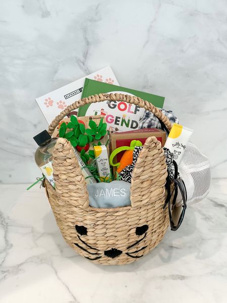 Last years Easter basket 🥰🧺 

•baby’s first Easter basket Easter basket, spring time, kids books, good legends, dogs ABCs, tubby Todd, sun screen, bath soap, carrot teething toy, amazon finds, kids vans, kids toys, Montessori toys, baby snap back, George hats, Zara custom crew neck, baby sunglasses, little surfer dude swim trunks, 0-6 months, 3-6 months, HomeGoods basket 

#LTKfamily #LTKbaby #LTKSeasonal