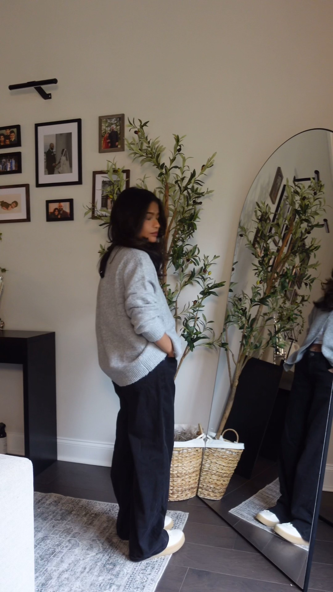 Fall outfit ideas for petite + moms that are realistic: 

Linked:
Mid waist 90s style slouchy jeans (very soft) : wearing 26 petite 

Grey cardigan top: wearing small 

Dark blue wash soft denim jacket with brown corduroy neck: wearing small

Brown embossed croc pattern mid length boot: runs Tts

#LTKSeasonal #LTKPetite #LTKShoeCrush