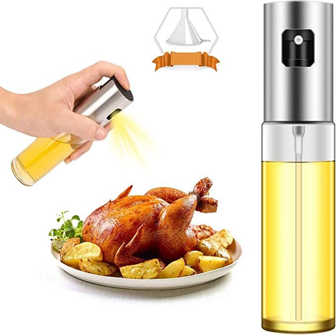 Oil Sprayer for Cooking, Olive Oil Sprayer Mister, 105ml Olive Oil Spray Bottle, Olive Oil Spray ... | Amazon (US)