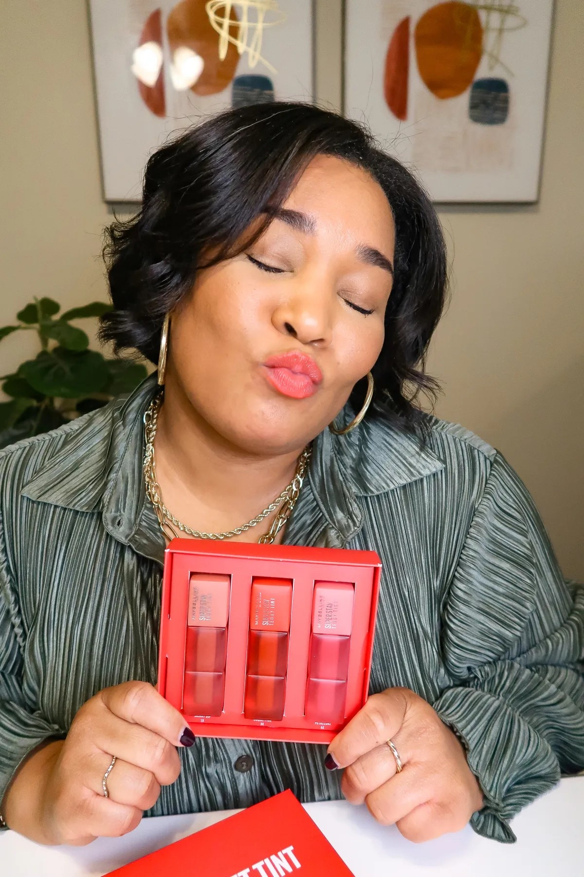 Maybelline Super Stay Teddy Tint™ Liquid Lip Tints are  really lightweight + buildable, so you can either sheer them out so that they’re moreso like a literal “tint”, or you can make the color more opaque. 

#LTKBeauty #LTKFindsUnder50