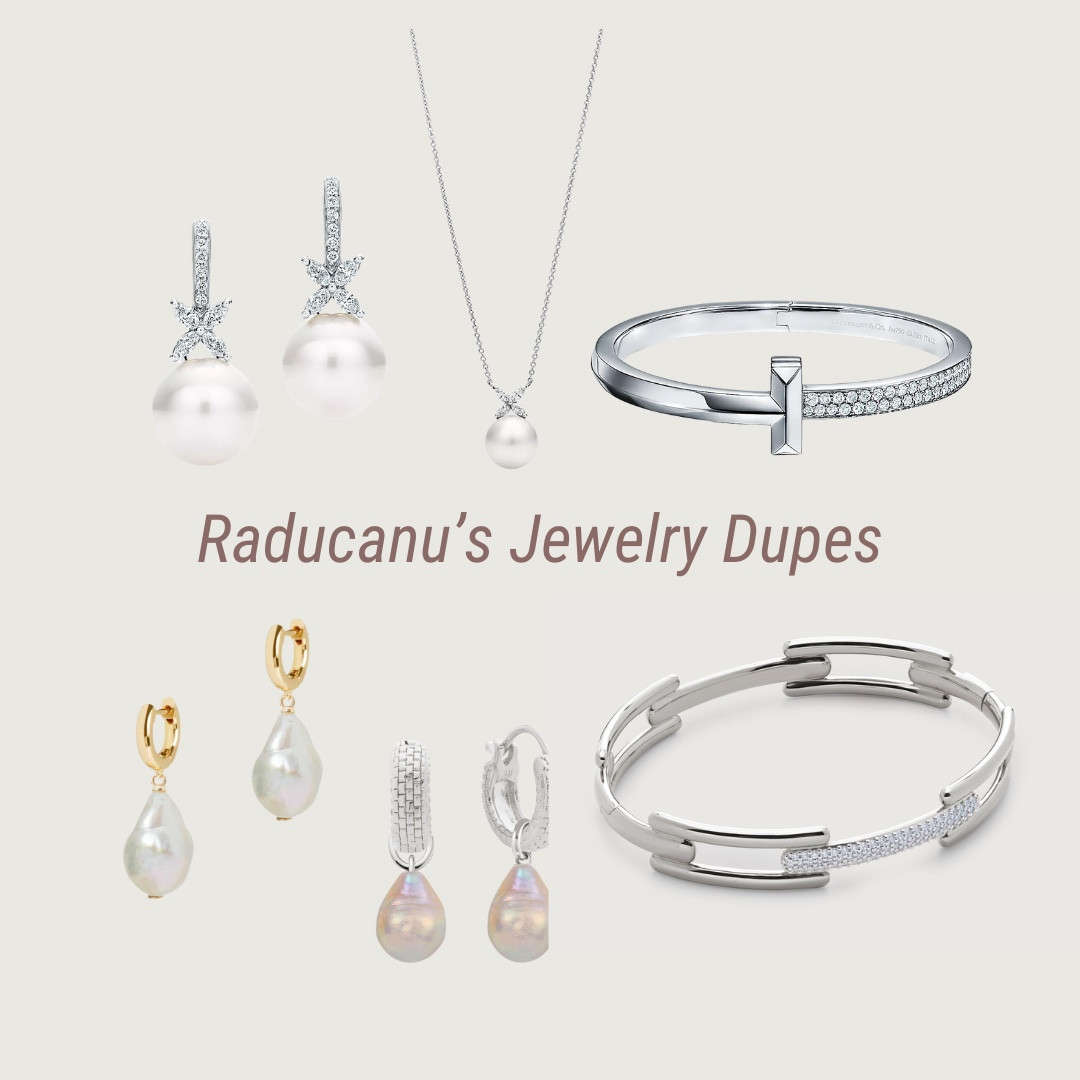 Raducanu is sporting nearly $45,000 worth in jewelry from Tiffany. Here are some reasonable dupes to achieve a similar look! 

#LTKFitness #LTKActive #LTKStyleTip