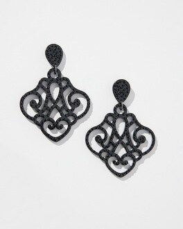 Black Chandelier Earrings | Chico's