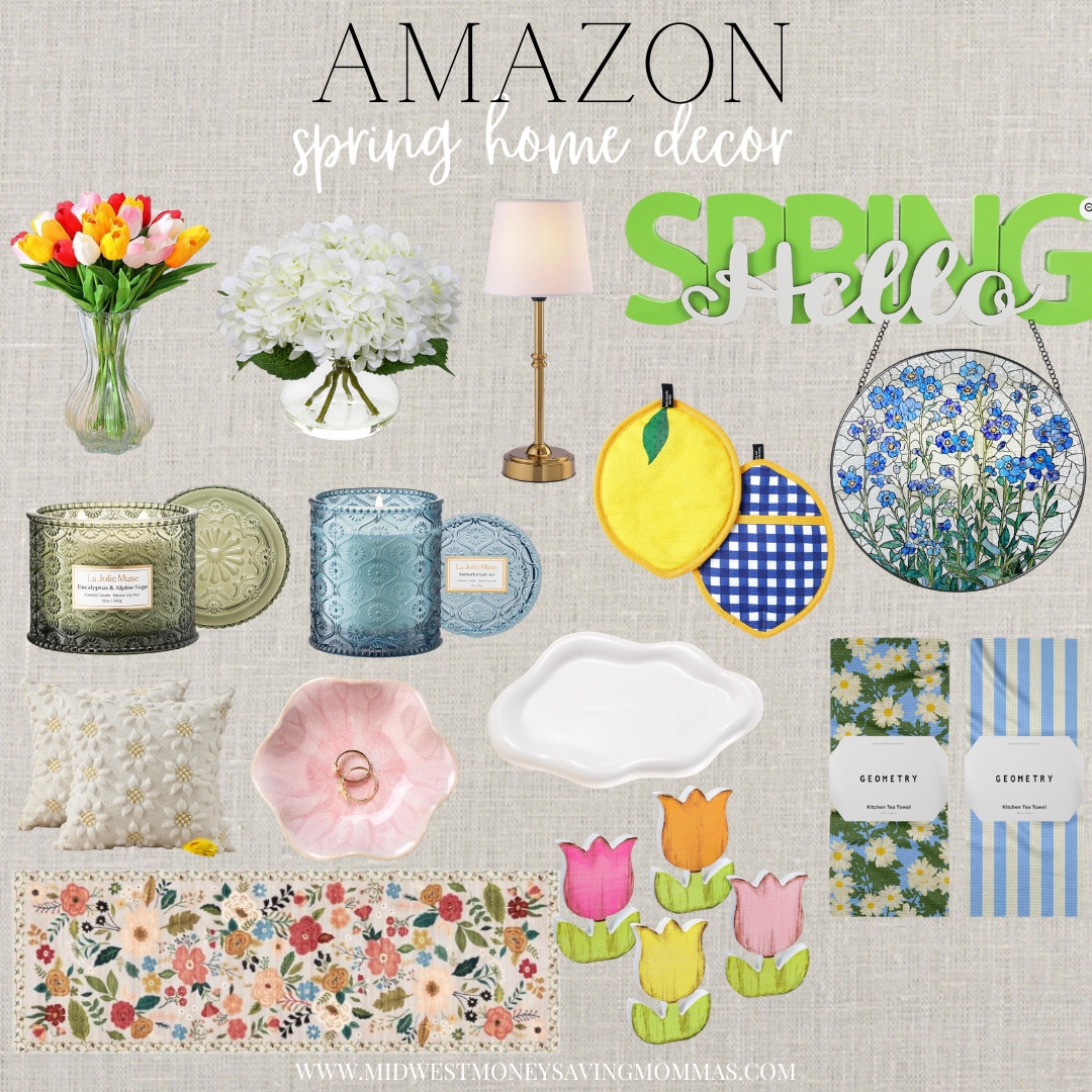 Spring home decor 

Amazon home decor  spring decor  table decor  rug  candles  faux flowers  artificial flowers 

#LTKmomlife #LTKHome #LTKSeasonal