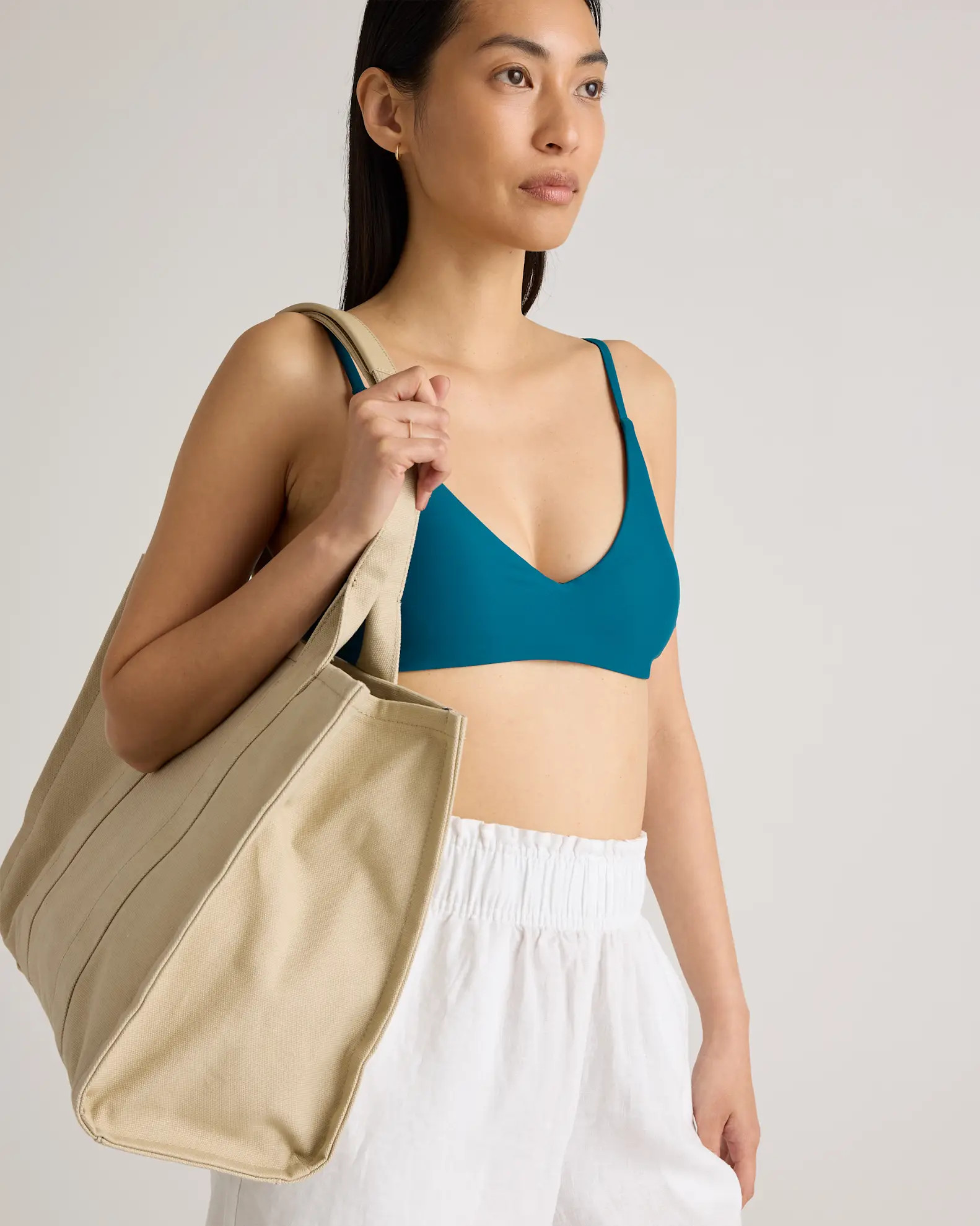 100% European Linen High Waisted Shorts | Quince