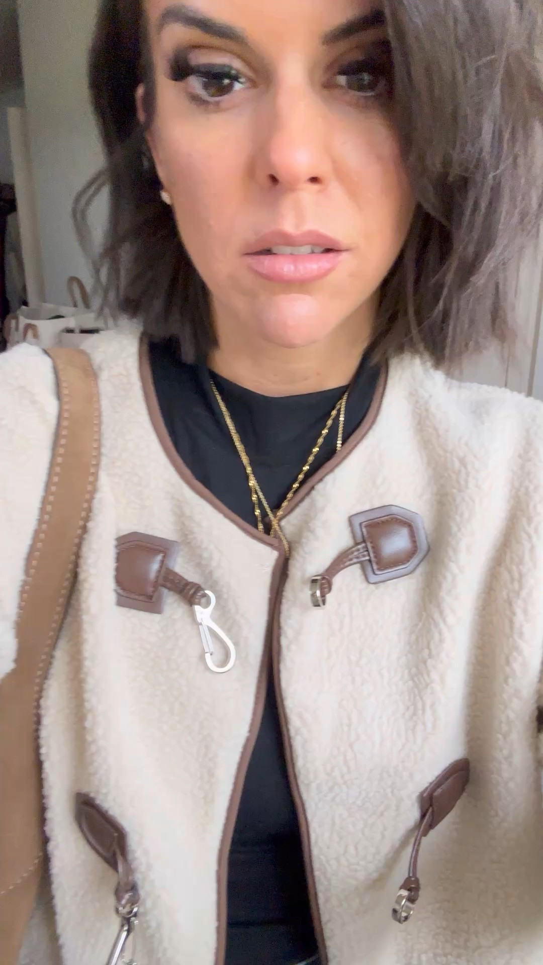 Amazon winter look! Sized up to a 27 in Levi jeans. Size small in tee and jacket. 

#LTKFindsUnder100 #LTKSeasonal #LTKWatchNow