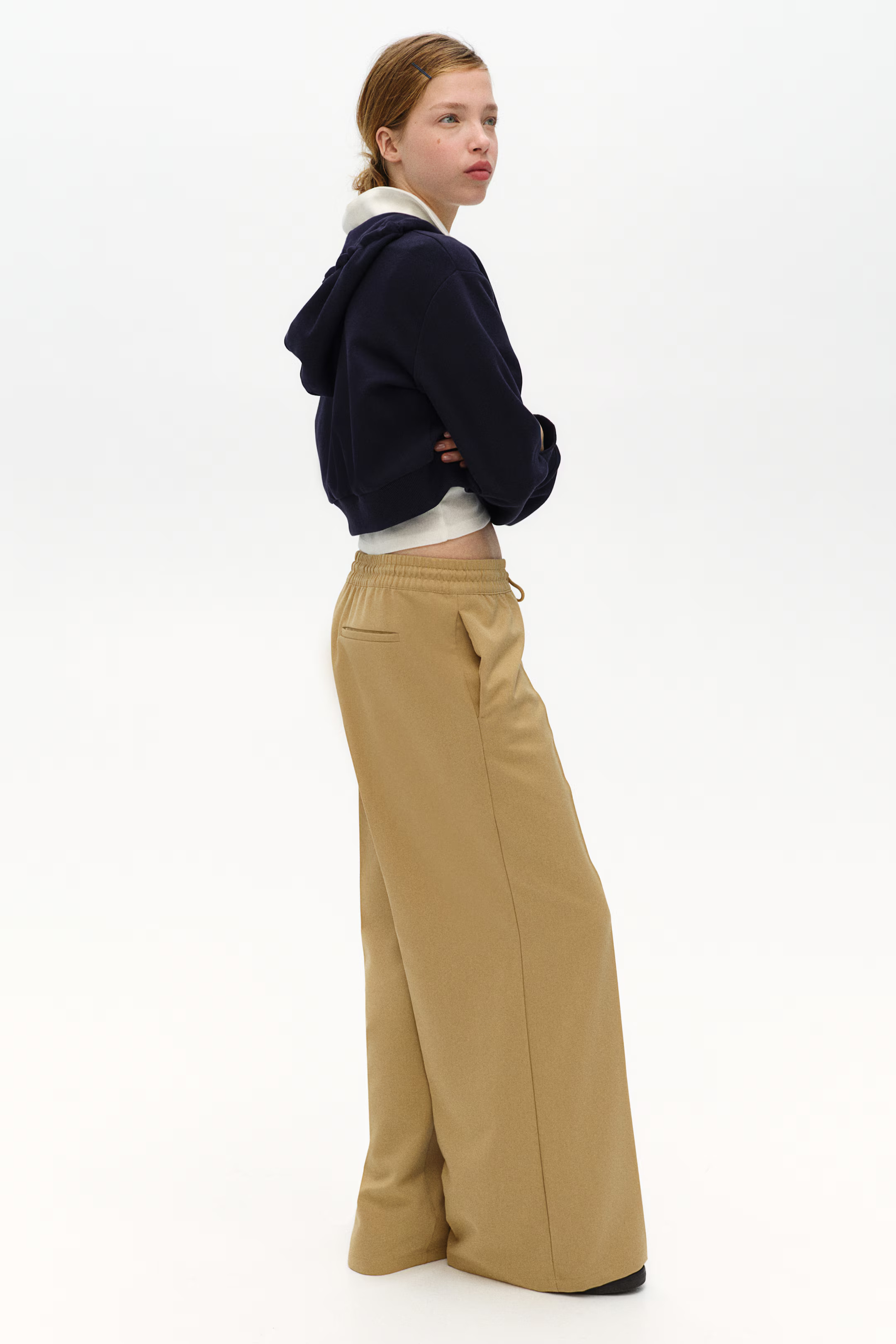 Wide-cut Pull-on Pants | H&M (US + CA)