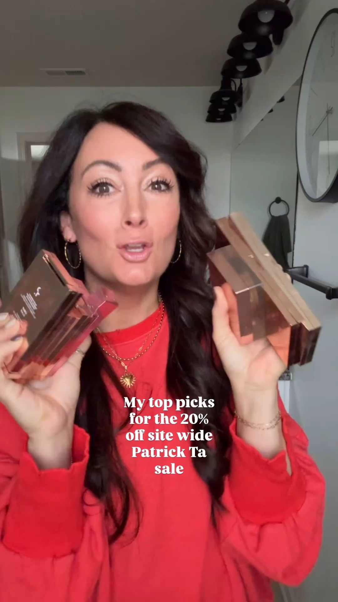 20% off the Patrick Ta beauty site! 

- Blush Duos in shades:
    - Just Enough
    - She’s That Girl
    - She Goes To The Gym
- Eyeshadow:
    - Major Dimensions 3 palette
    - Essential Artistry Edit in shade light
- Lip Gloss in shades:
    - Say Less
    - Pouty
    - Need Her
- Major Glow Balm in shade “She’s on Vacation”

#LTKBeauty #LTKSaleAlert #LTKCyberWeek