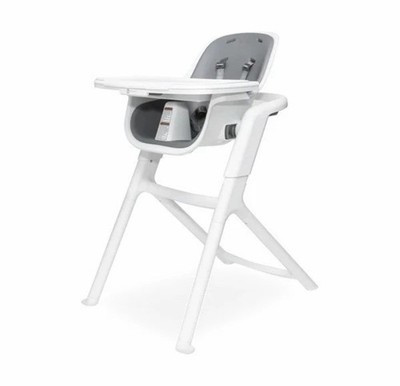 NEW 4moms Connect High Chair White/Gray Reclines with Harness Grows with Baby | eBay US