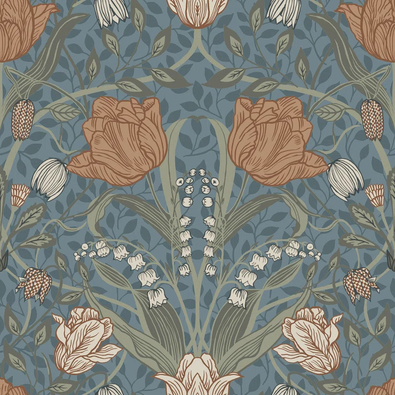 Orelia Floral Roll | Wayfair North America