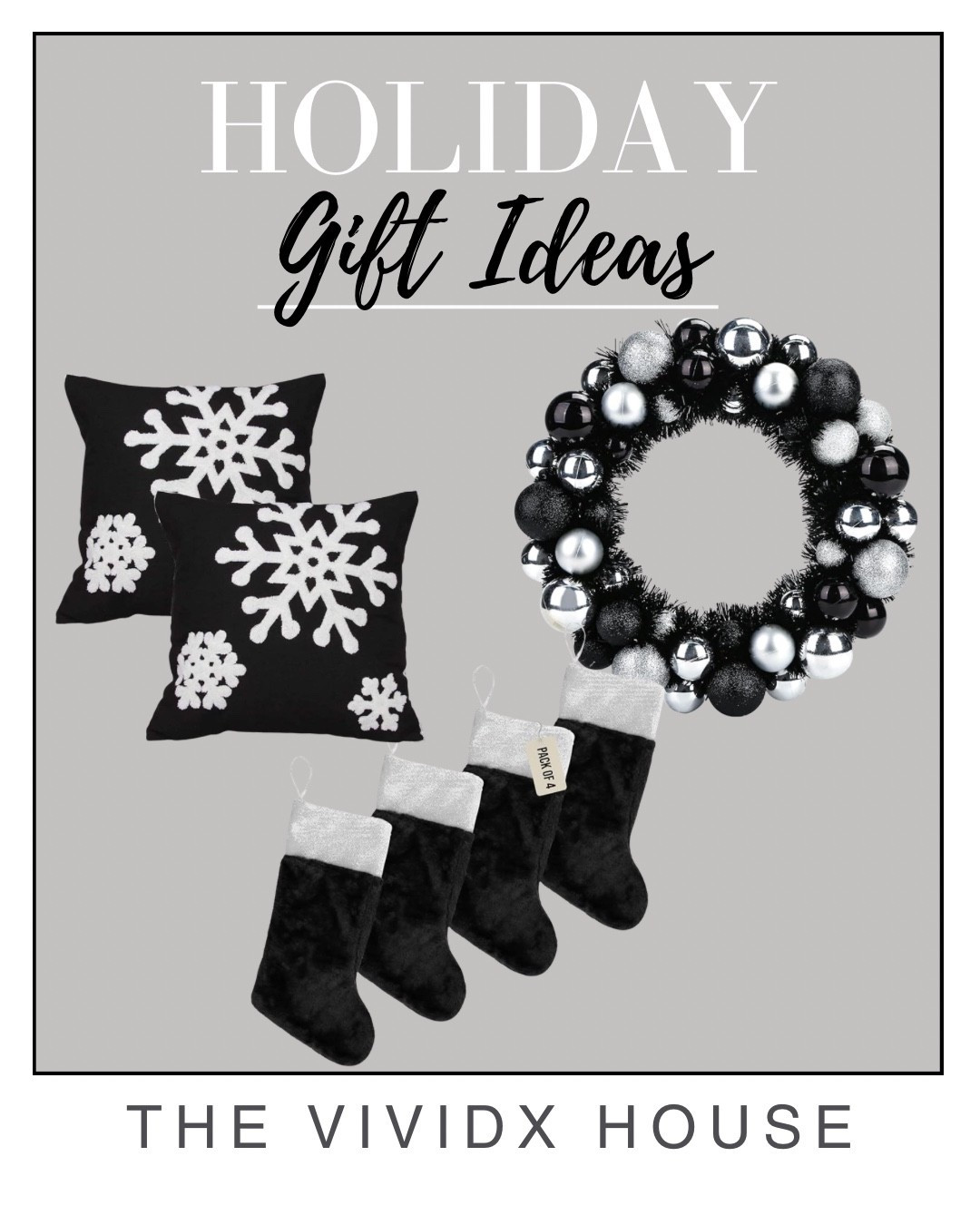 Black and white holiday decor

#Blackandwhite #HolidayDecor


#LTKGiftGuide #LTKFindsUnder50 #LTKHoliday