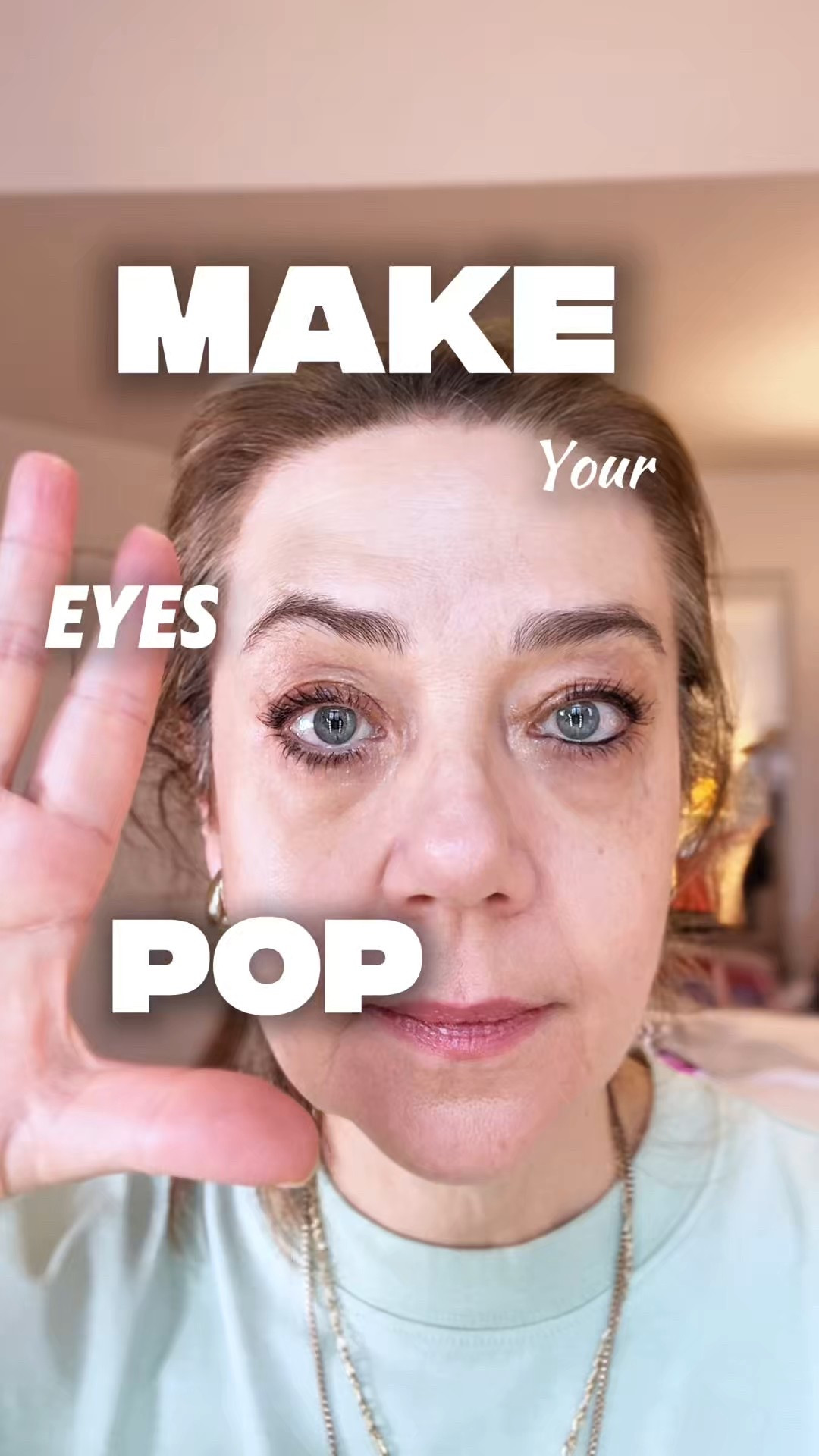 You asked to show how I make the eyes look so big in detail. Here you go! The secret is to use a shimmery nude eyeliner on the lower lid along waterline. Comment if you like this tip!

Save and share with a friend who loves makeup!
Follow for more easy and fun tips on beauty and style for women over 40.

#LTKbeauty