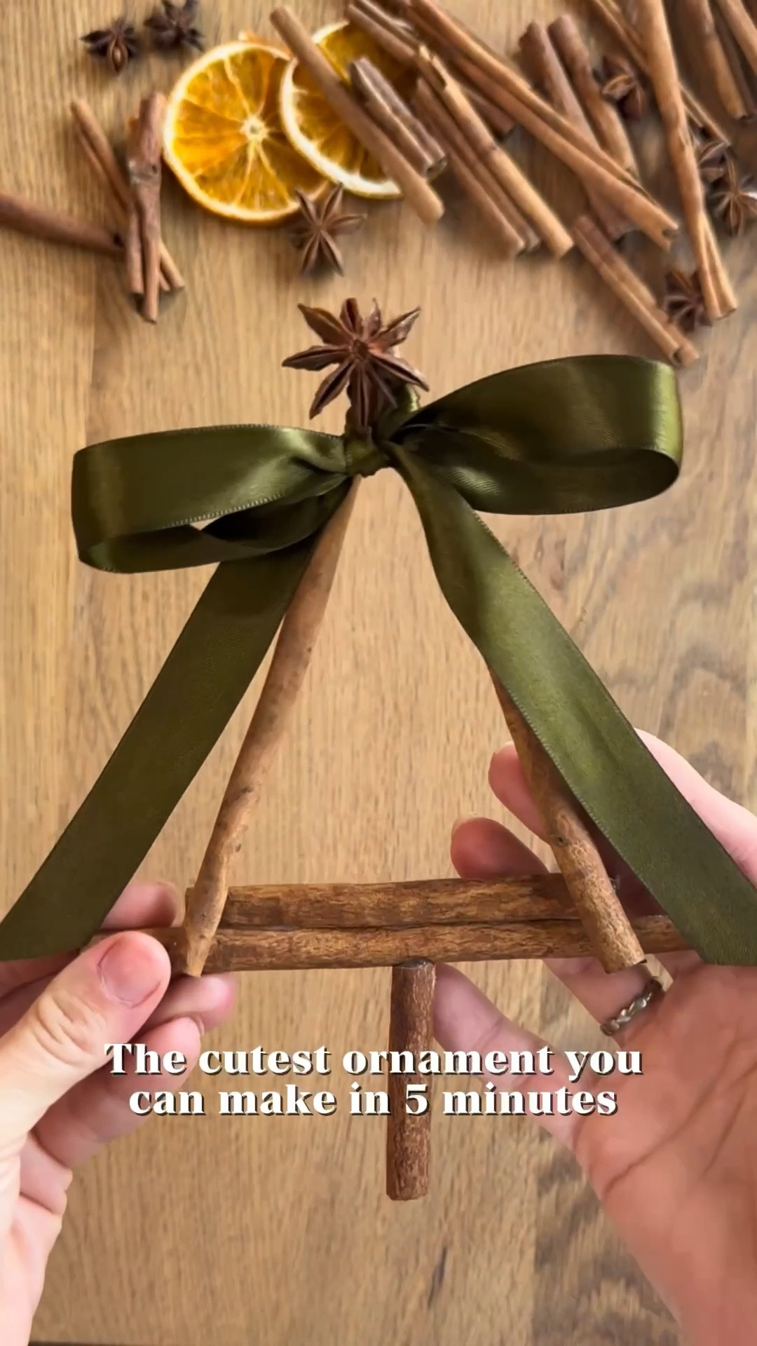 The cutest cinnamon stick ornaments you can make in minutes!

#LTKHoliday #LTKSeasonal #LTKHome