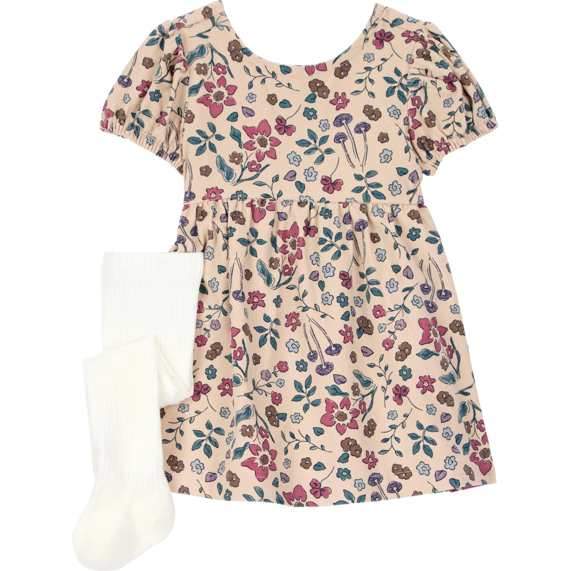 Carter's Child of Mine Baby Girl Dress Set, 2-Piece, Sizes 0/3-24 Months - Walmart.com | Walmart (US)