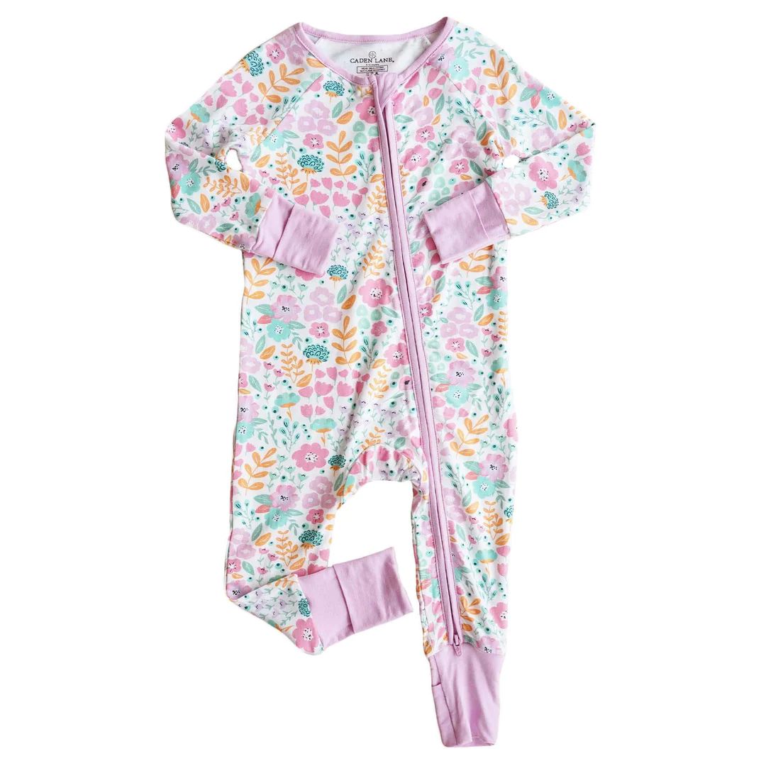 Willow's Whimsy Floral Convertible Zip Romper | Caden Lane