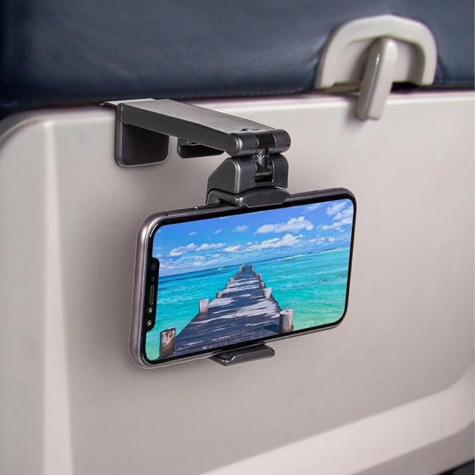Perilogics Universal in Flight Airplane Phone Holder Mount. Hands Free Viewing with Multi-Directi... | Amazon (US)
