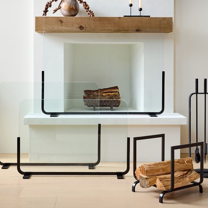 Willow Fireplace Collection | West Elm (US)