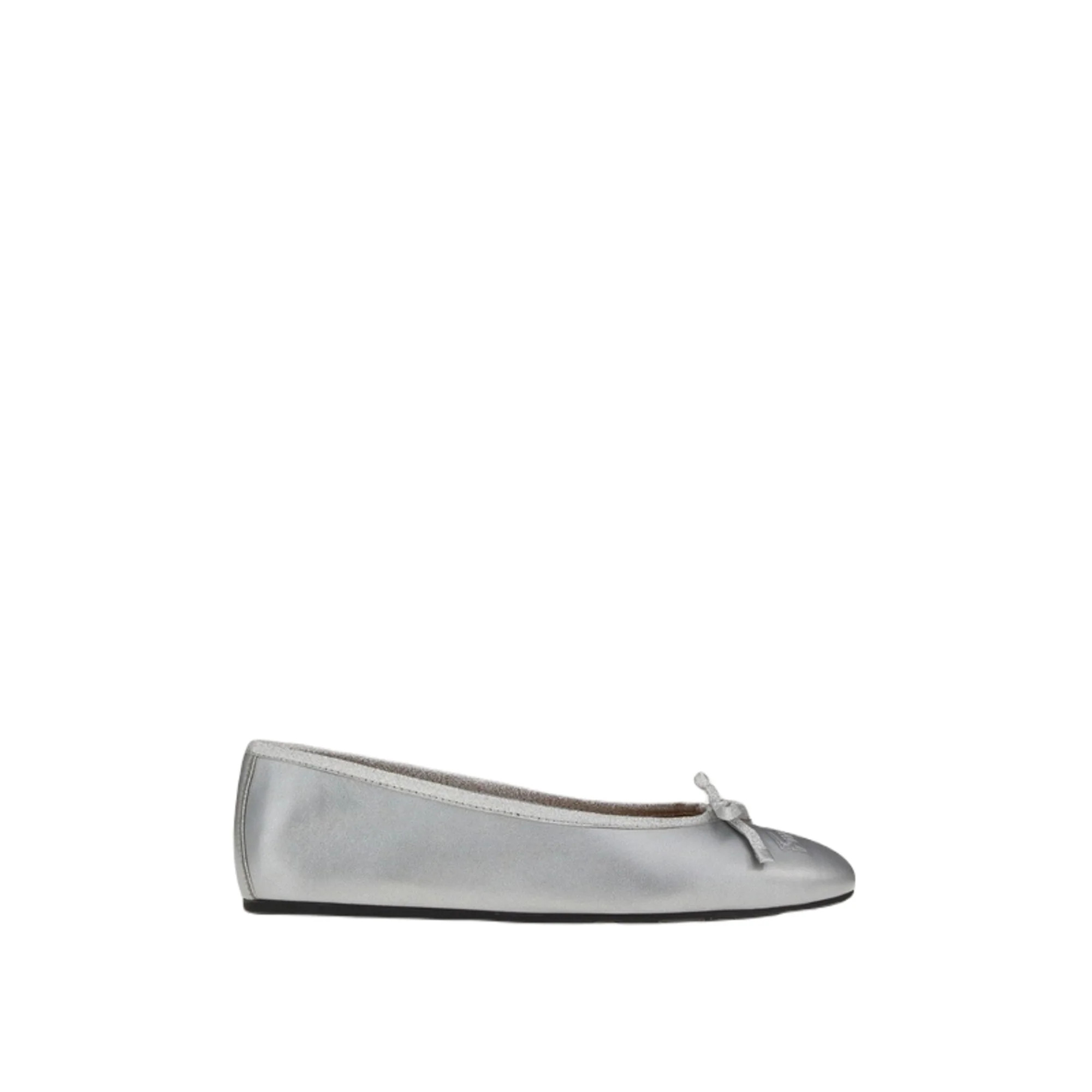 Ferragamo Ballerina Women's Ballets Silver | Shop Simon