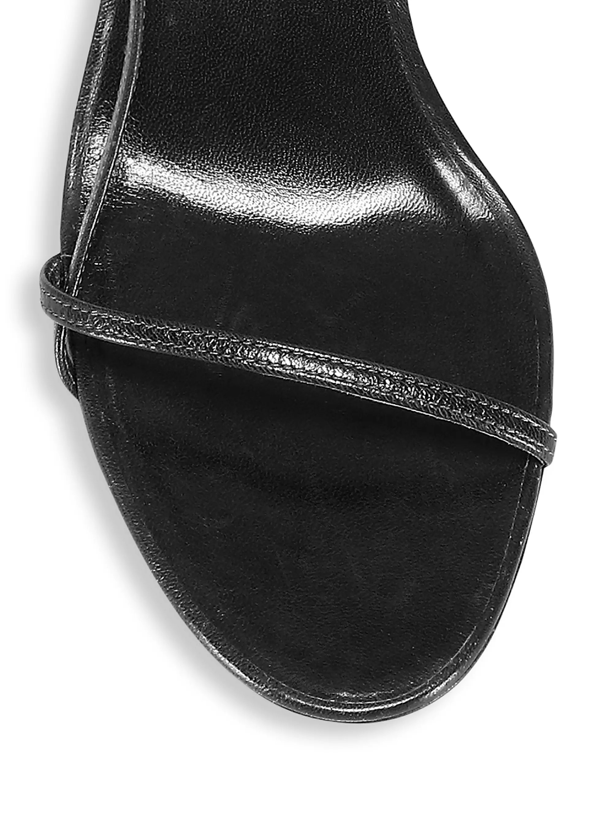 Bare Leather Sandals | Saks Fifth Avenue