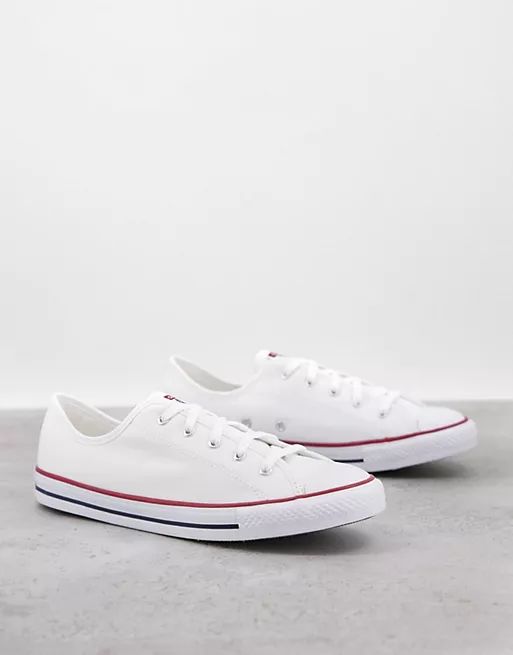 Converse Chuck Taylor Dainty Trainers in White | ASOS (Global)