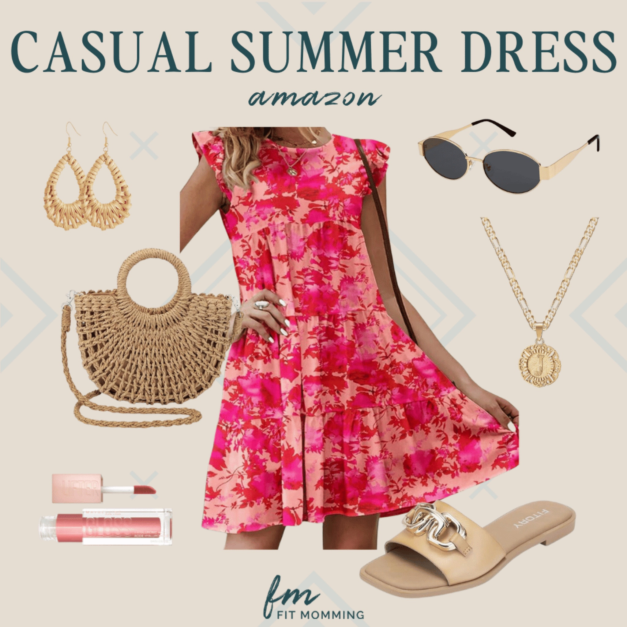Amazon | Casual Summer Dress

amazon summer dress  amazon fashion  summer dress  summer sandals  summer purse  floral dress  casual outfit inspo  FitMomming   


#LTKStyleTip #LTKSeasonal #LTKFindsUnder100