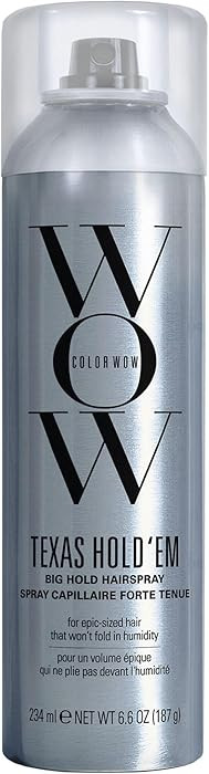 Color Wow Texas Hold ‘em Big Hold Hairspray - High Performance, Strong Hold Hairspray with Heat... | Amazon (UK)