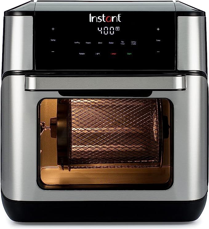Instant Pot 10QT Air Fryer, 7-in-1 Functions with EvenCrisp Technology that Crisps, Broils, Bakes... | Amazon (US)