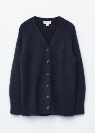 Long Mohair-Blend Cardigan | & Other Stories UK