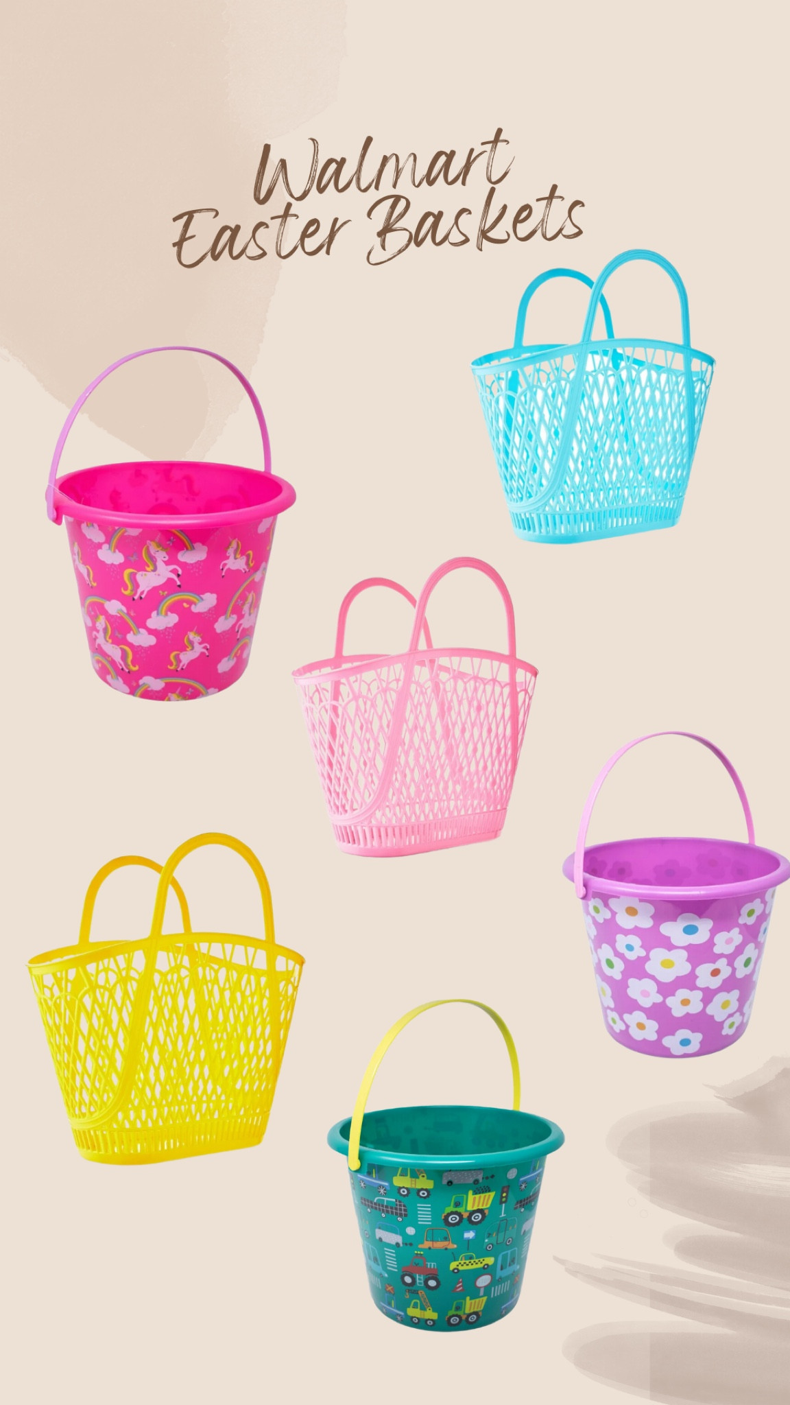 Love these Walmart Easter baskets- especially the jelly totes! 

#walmart
#walmartfinds
#easter
#easterbasket

#LTKkids #LTKSeasonal #LTKfamily