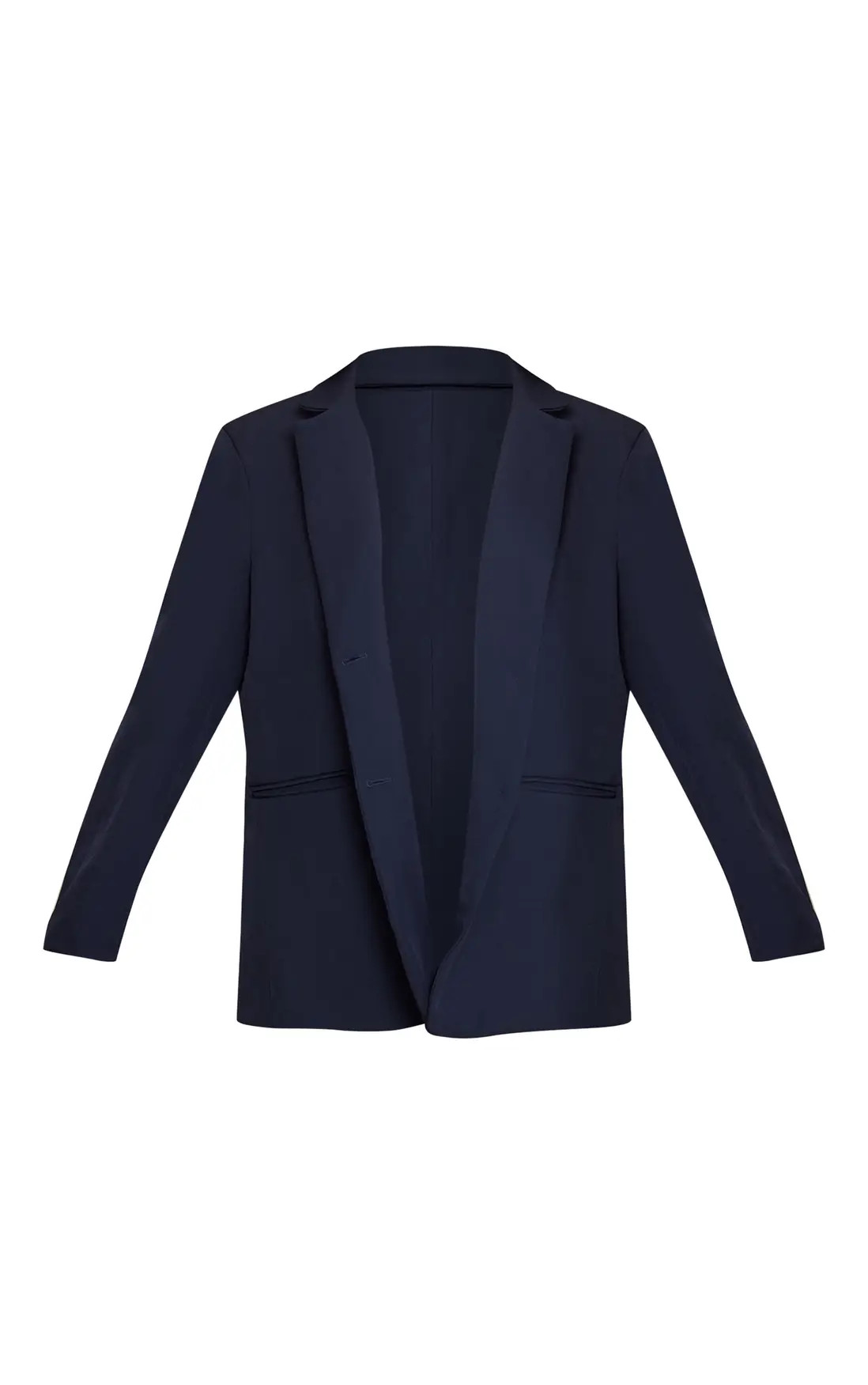 Jackets & Coats | Navy Oversized Blazer | PrettyLittleThing | PrettyLittleThing US