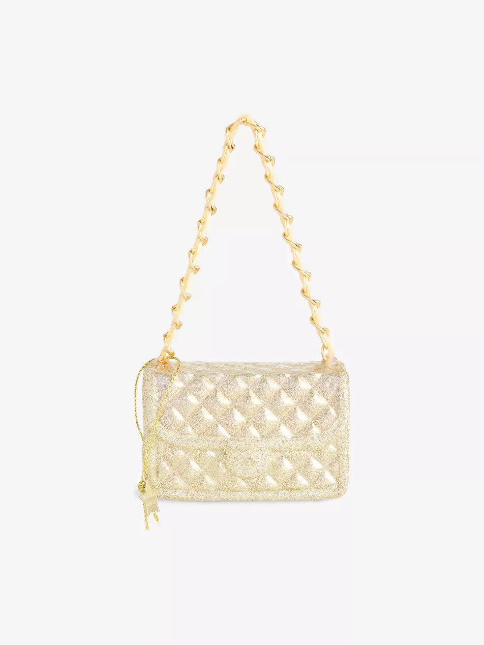 Fashion Bag glitter-embellished glass Christmas decoration 5.5cm | Selfridges