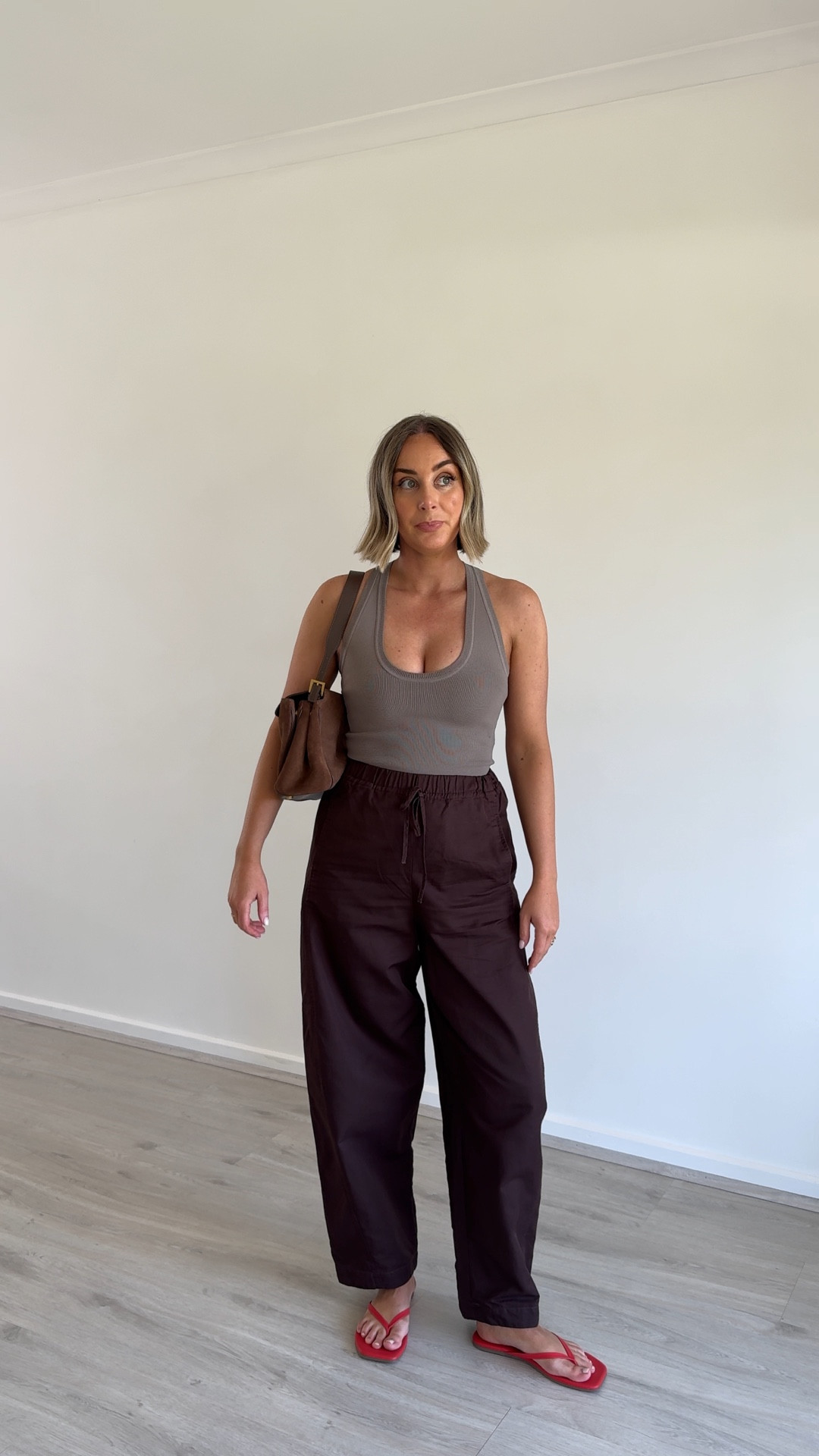 Wearing - 

Tank by Henne
Bag by Reh Studios
Trousers by Assembly Label
Thongs by Tkees

#LTKstyletip #LTKsummer #LTKaustralia